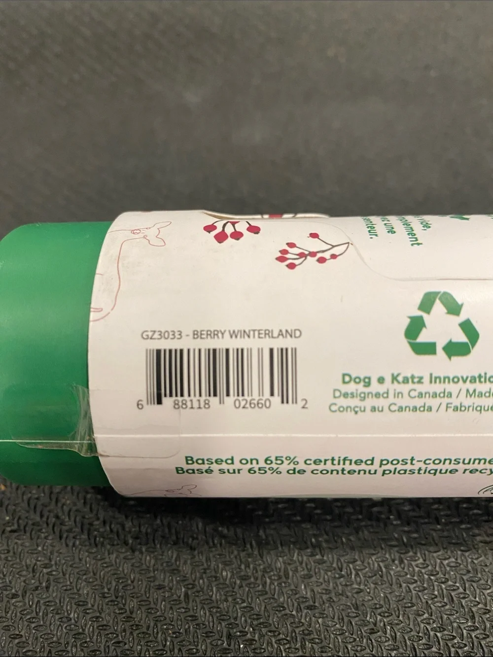 50-Pack Green Poop Bags with Handles